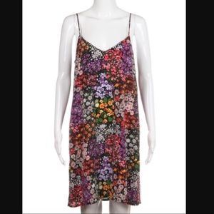 EQUIPMENT 100% Silk  Floral Slip Dress